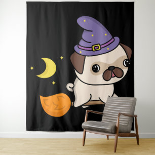Pug-heks Tapijt Wandkleed