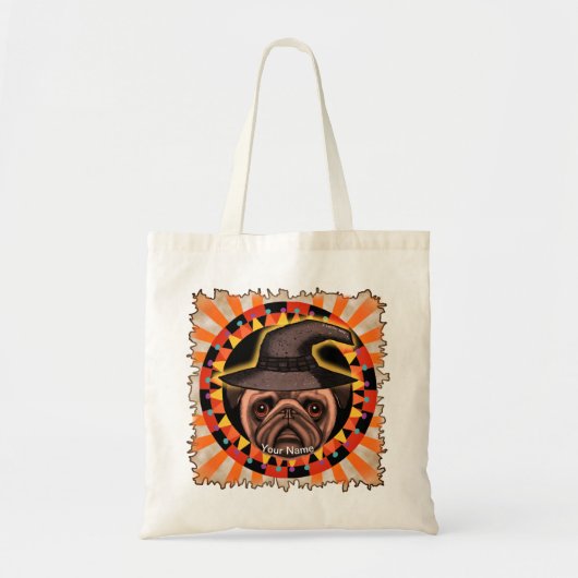 Pug Heks Tote Bag (Voorkant)
