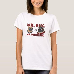 Pug-hoes T-shirt