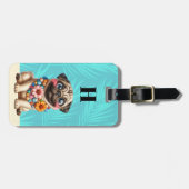 Pug Hond Bagage Labels (Voorkant horizontaal)
