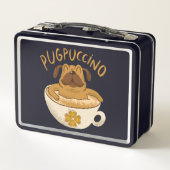 Pug Hond Caffeïne Liefhebber Design (Achterkant)