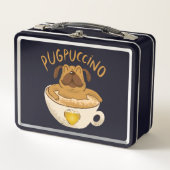 Pug Hond Caffeïne Liefhebber Design (Voorkant)