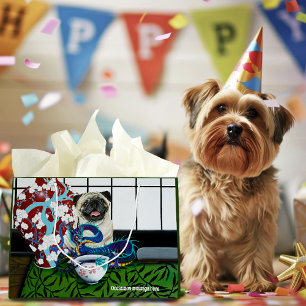 Pug Hond Chinese Draak Groot Cadeauzakje