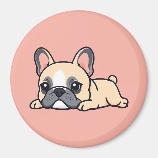 Pug hond magneet (Voorkant)
