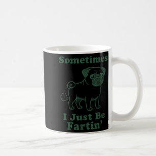 Pug Hond Scheet Grappig Soms Laat Ik M'n Scheet Ee Koffiemok