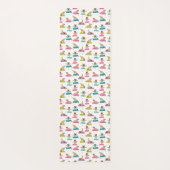 Pug hond Yoga Mat (Achterkant)