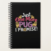 Pug Hondenliefhebber - Nog één belofte Planner (Voorkant)