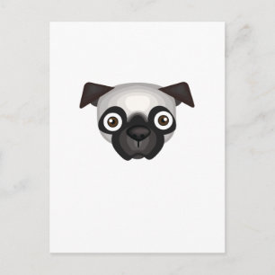 Pug Hondenras - Mijn hond Oasis Briefkaart
