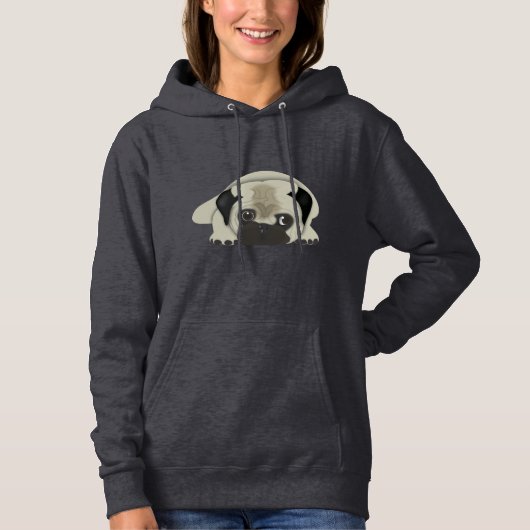 Pug Hoodie (Voorkant)