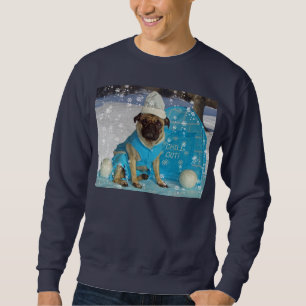 Pug Hoodie Trui