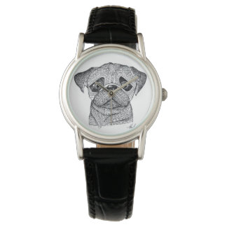 Pug horloge