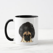 Pug in een slechte figuur mok (Links)
