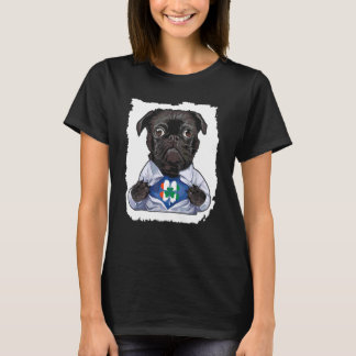 Pug Irish C Costume St Patrick Day Dog 1 T-shirt