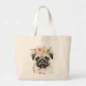 Pug Jumbo Tas (Voorkant)