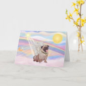 Pug Kaart (Gele Bloem)