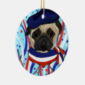 PUG KERAMISCH ORNAMENT (Rechts)