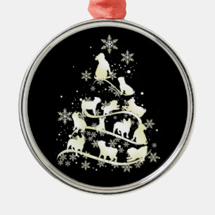 Pug kerstboompug - Lover Xmas Best Gift 2022 Metalen Ornament