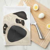 Pug Kitchen Towel Theedoek (Quarter Fold)