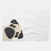 Pug Kitchen Towel Theedoek (Horizontaal)