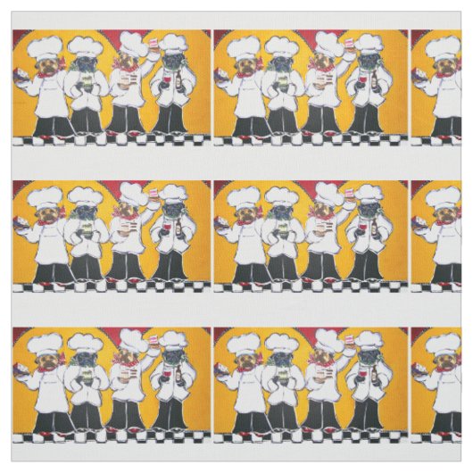 Pug-koks Stof (Swatch)