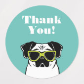 Pug Labels (Design 1)