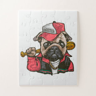 Pug Legpuzzel