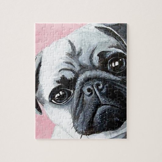 Pug Legpuzzel (Verticaal)