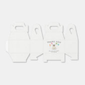 Pug Lets Pawty Puppy Dog Verjaardag Dank u Bedankdoosjes (Uitgevouwen)