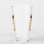 Pug Life, aangepaste naam glas (Links)