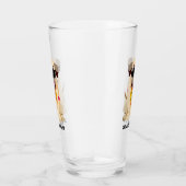 Pug Life, aangepaste naam glas (Rechts)