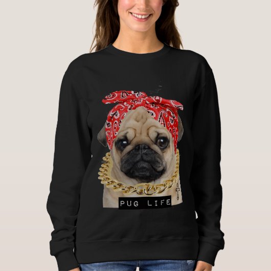 Pug life Essential T-shirt 320 (Voorkant)