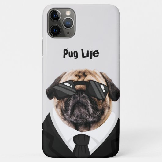 Pug Life iPhone 11 Pro Max Hoesje (Achterkant)