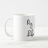 Pug Life Koffiemok (Links)
