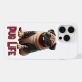 Pug life phone case (Verso Horizontal)
