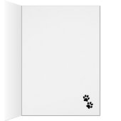 Pug Life Pun Wenskaart (Binnen (Rechts))