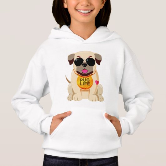 Pug Life shirten & colbertjassen (Voorkant)