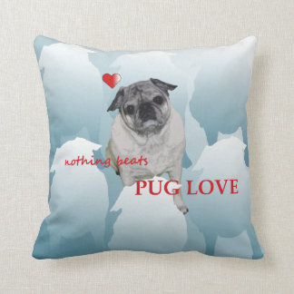 Pug Love Pillow Kussen