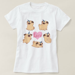 Pug Love T-shirt