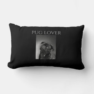 Pug lover Lumbar kussen. Kussen