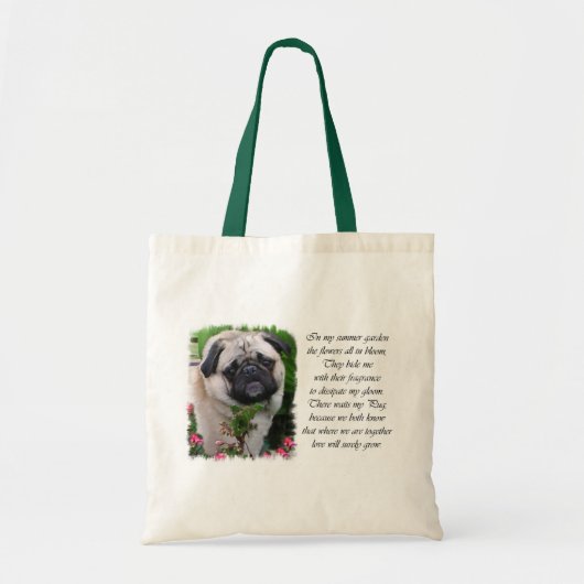 Pug Lovers Gifts Tote Bag (Voorkant)