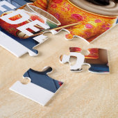 PUG Maandag Nieuwjaar Party Legpuzzel (Zijkant)