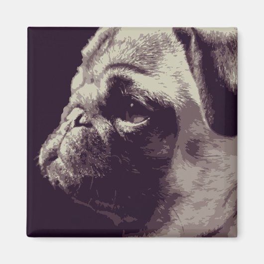 Pug Magneet (Voorkant)