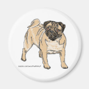 Pug Magneet