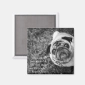 Pug magnet magneet (Voorkant / Achterkant)