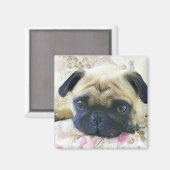 Pug magnet magneet (Voorkant / Achterkant)