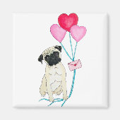 Pug Magnet Magneet (Voorkant)