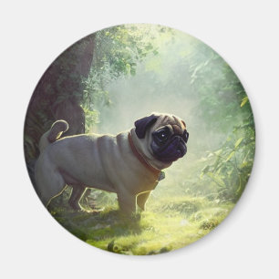 Pug Magnet Magneet