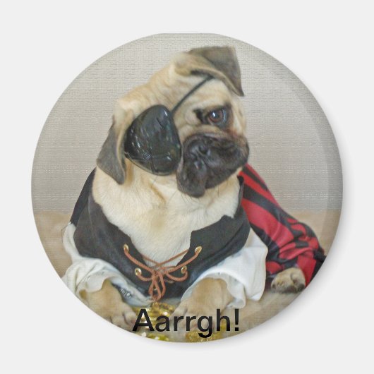 Pug Magnet Magneet (Voorkant)