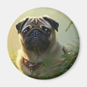 Pug Magnet Magneet (Voorkant)