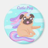 Pug Magnet Magneet (Voorkant)